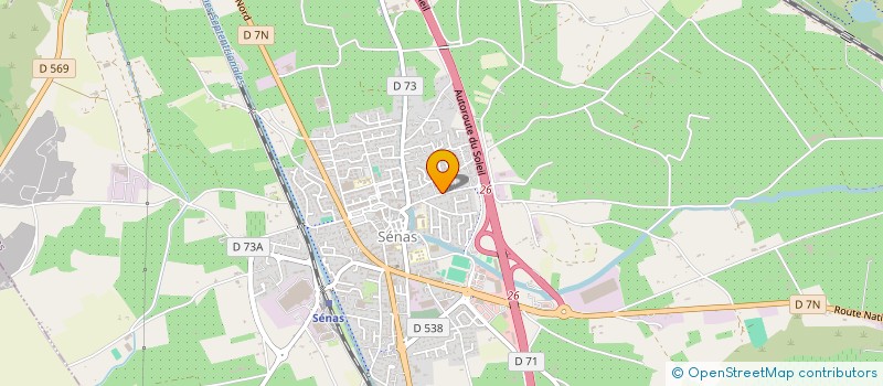 localisation de l'entreprise MADAME LAETITIA BOULET  SENAS