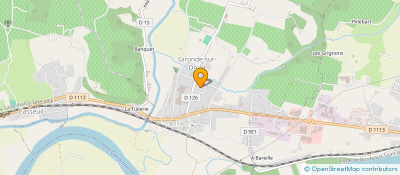 localisation de l'entreprise MADAME LAETITIA BOULOUNAUD  GIRONDE-SUR-DROPT