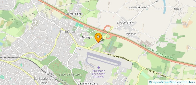 localisation de l'entreprise MADAME LAETITIA BOURDIC  LA BAULE-ESCOUBLAC