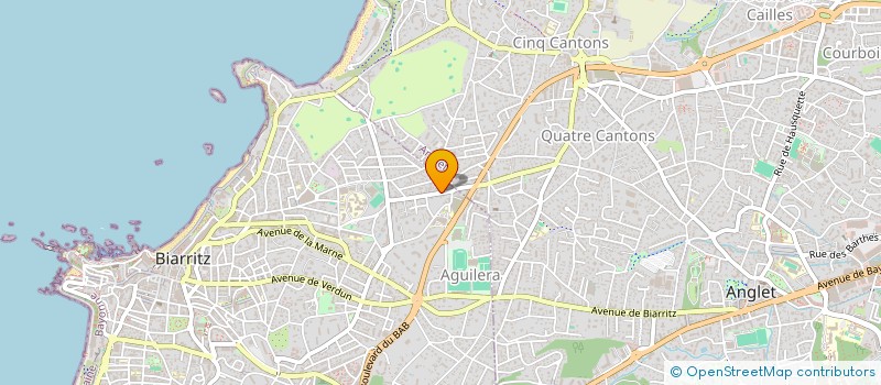 localisation de l'entreprise MADAME LAETITIA BOURDON à BIARRITZ