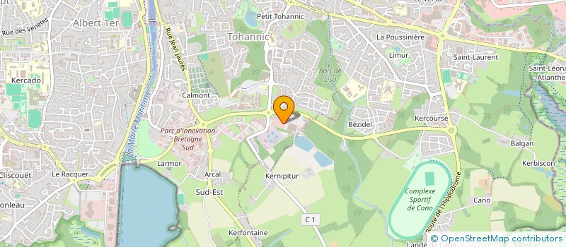 localisation de l'entreprise MADAME LAETITIA BOUTEILLER à VANNES