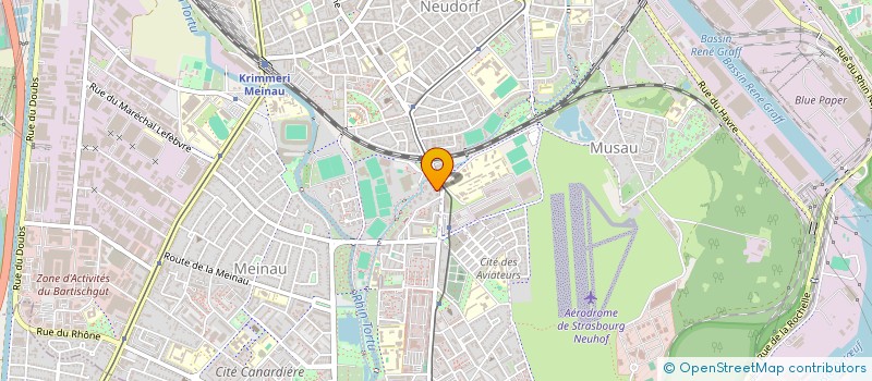 localisation de l'entreprise MADAME LAETITIA BOUYRE  STRASBOURG