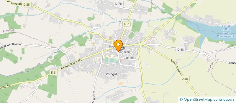 localisation de l'entreprise MADAME LAETITIA BOYER à RIEUMES
