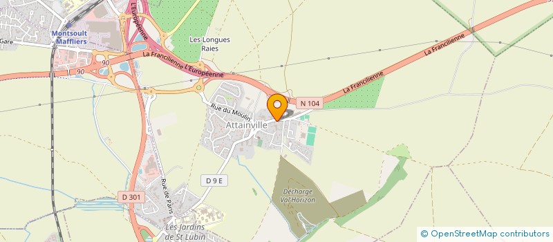 localisation de l'entreprise MADAME LAETITIA BOYER  ATTAINVILLE