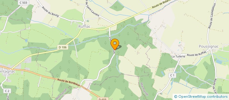 localisation de l'entreprise MADAME LAETITIA BRACHET  RUFFIAC