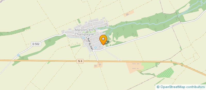 localisation de l'entreprise MADAME LAETITIA BRASTEL  MAISONS-EN-CHAMPAGNE