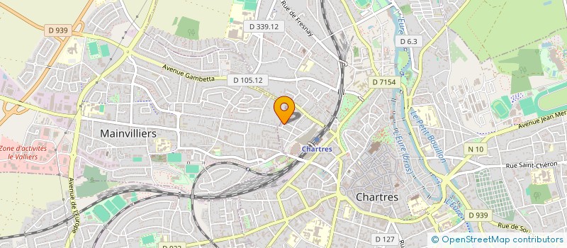 localisation de l'entreprise MADAME LAETITIA BRAUGE à CHARTRES