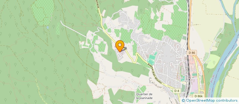 localisation de l'entreprise MADAME LAETITIA BRESTEAU  BOURG-SAINT-ANDEOL