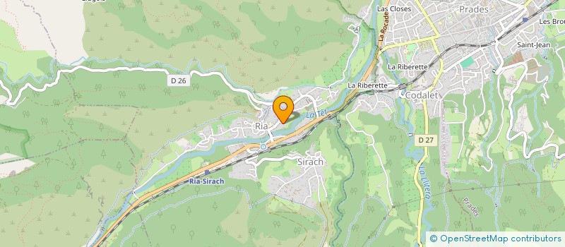 localisation de l'entreprise MADAME LAETITIA BRICARD  RIA-SIRACH