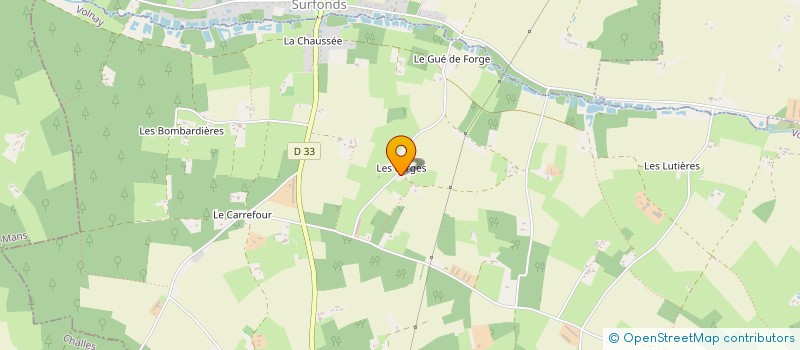 localisation de l'entreprise MADAME LAETITIA BRINDEAU à VOLNAY