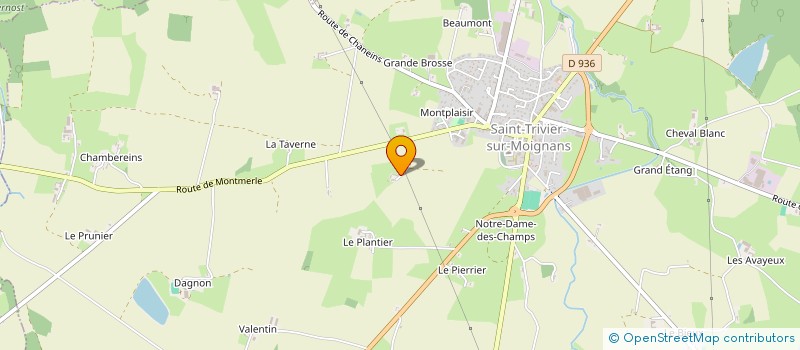 localisation de l'entreprise MADAME LAETITIA BRISEBARRE à SAINT-TRIVIER-SUR-MOIGNANS