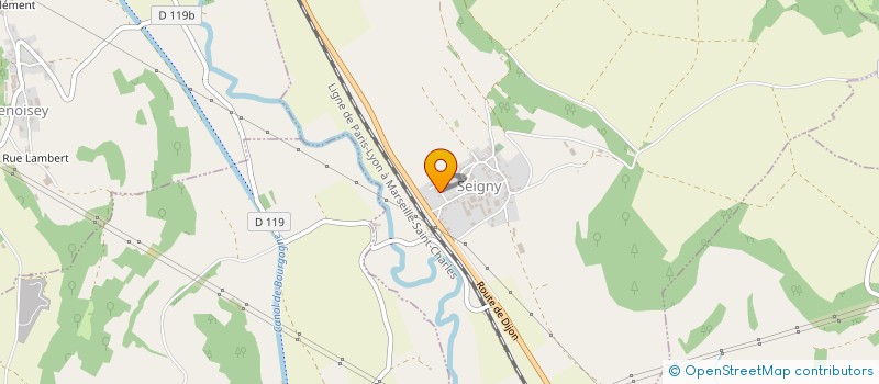 localisation de l'entreprise MADAME LAETITIA BRISTOLE  SEIGNY