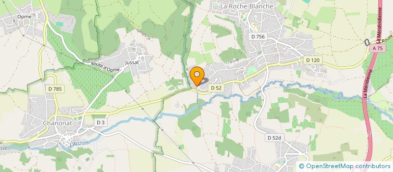 localisation de l'entreprise MADAME LAETITIA BRUNEL  LA ROCHE-BLANCHE