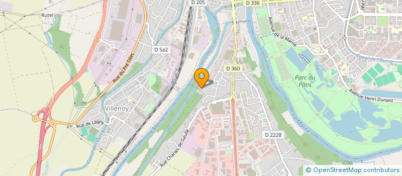 localisation de l'entreprise MADAME LAETITIA BUIS  MEAUX