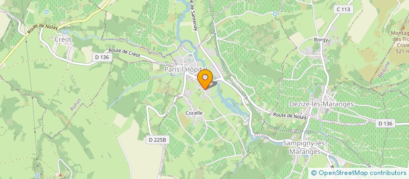 localisation de l'entreprise MADAME LAETITIA BUREAU  PARIS-L'HOPITAL