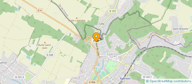 localisation de l'entreprise MADAME LAETITIA BURESI à EPERNON