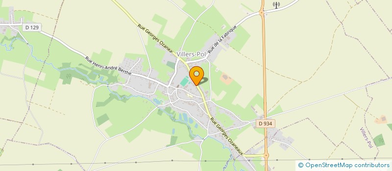 localisation de l'entreprise MADAME LAETITIA BURETTE  VILLERS-POL