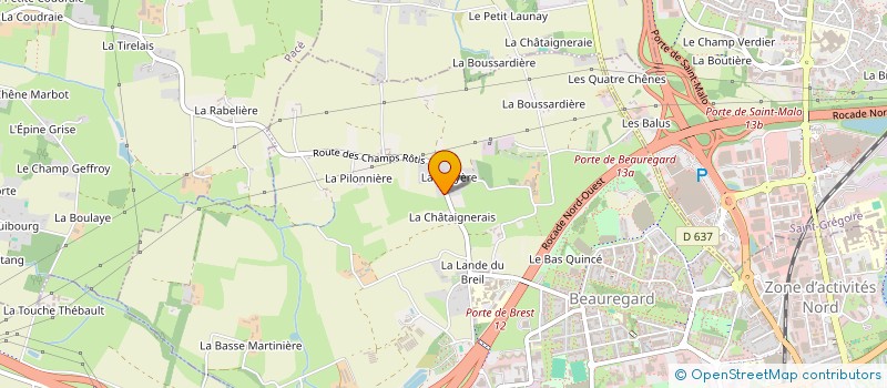 localisation de l'entreprise MADAME LAETITIA BURGOT  RENNES