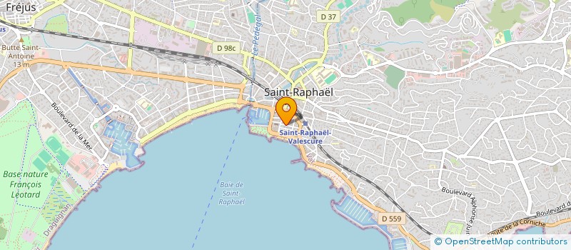 localisation de l'entreprise MADAME LAETITIA BUSCH à SAINT-RAPHAEL