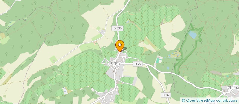 localisation de l'entreprise MADAME LAETITIA BUTARD  TRIGNY