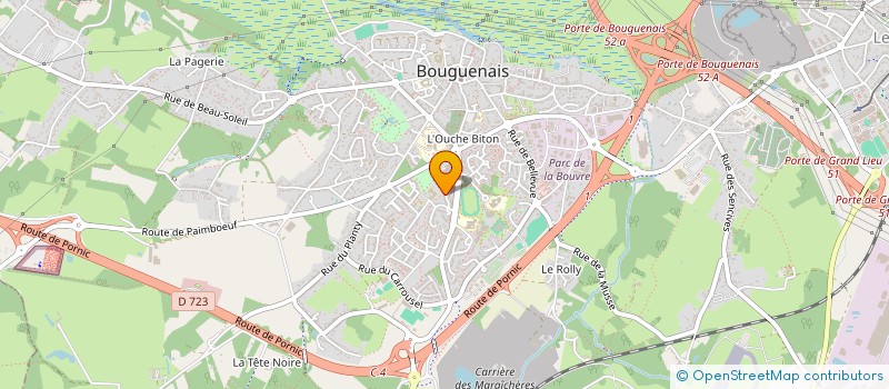 localisation de l'entreprise MADAME LAETITIA BUTEL à BOUGUENAIS