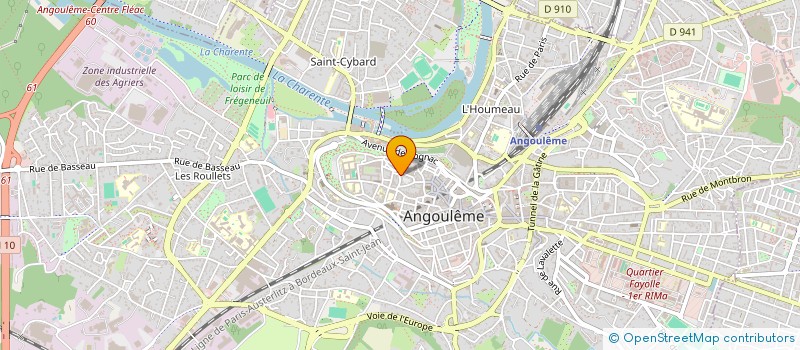 localisation de l'entreprise MADAME LAETITIA BUTYN à ANGOULEME