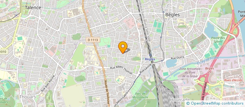 localisation de l'entreprise MADAME LAETITIA CABADIE à BEGLES