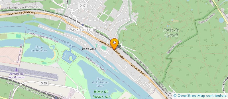 localisation de l'entreprise MADAME LAETITIA CABUIL  VAUX-SUR-SEINE