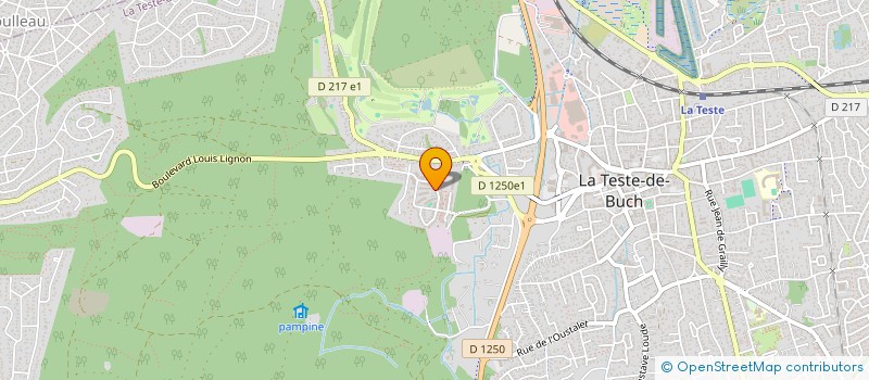 localisation de l'entreprise MADAME LAETITIA CADILHON à LA TESTE-DE-BUCH