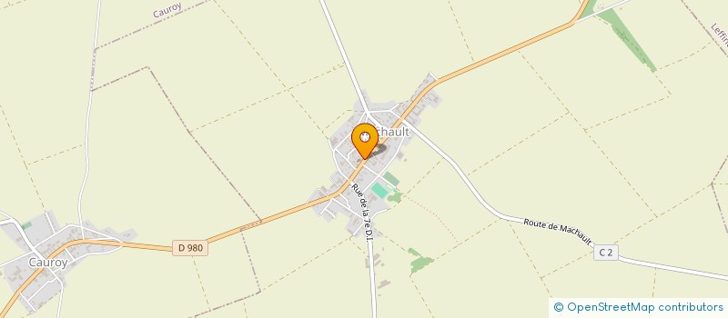 localisation de l'entreprise MADAME LAETITIA CAHART  MACHAULT