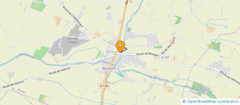 localisation de l'entreprise MADAME LAETITIA CAILLEUX  ALIXAN