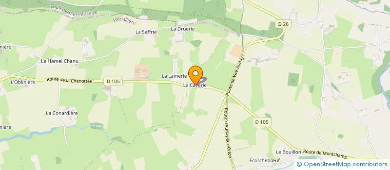 localisation de l'entreprise MADAME LAETITIA CALANT  VALDALLIERE