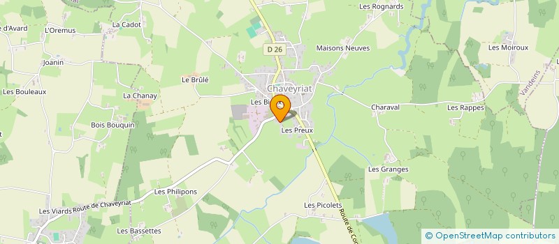 localisation de l'entreprise MADAME LAETITIA CANEPARO à CHAVEYRIAT