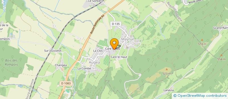 localisation de l'entreprise MADAME LAETITIA CANGIONI à MAYNAL