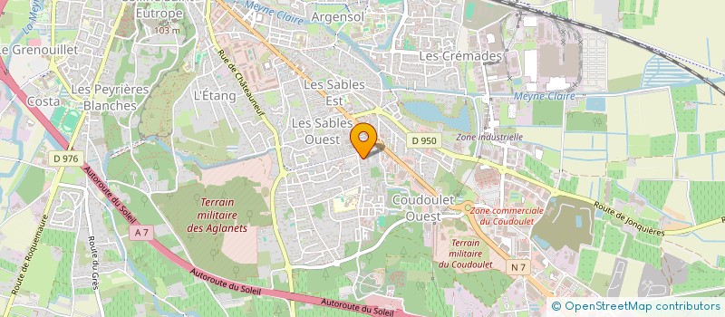 localisation de l'entreprise MADAME LAETITIA CANO  ORANGE