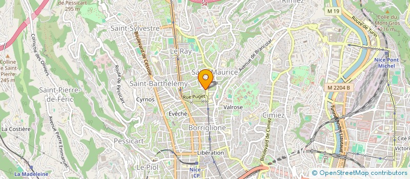 localisation de l'entreprise MADAME LAETITIA CARAZOTTO à NICE