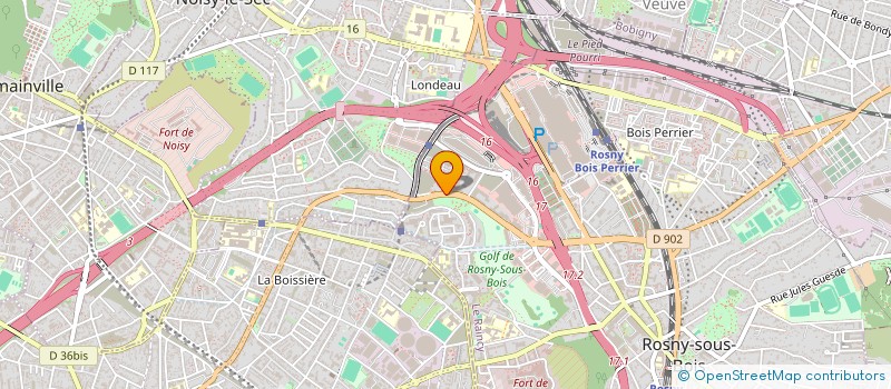 localisation de l'entreprise MADAME LAETITIA CARELLE KOUGBO à ROSNY-SOUS-BOIS