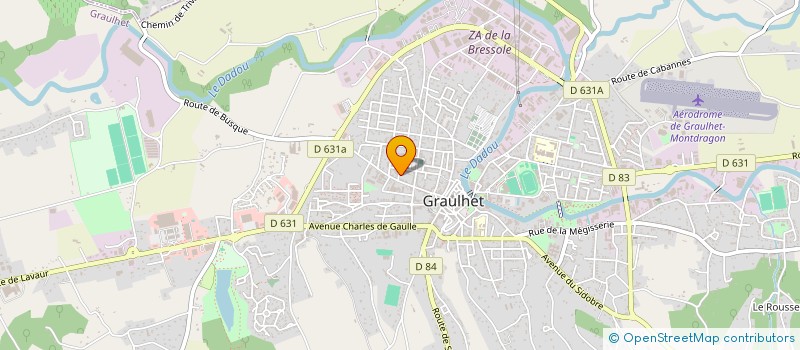 localisation de l'entreprise MADAME LAETITIA CARIVENC  MONTAUBAN