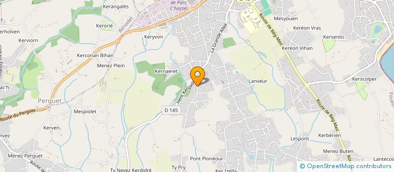 localisation de l'entreprise MADAME LAETITIA CAROFF à FOUESNANT