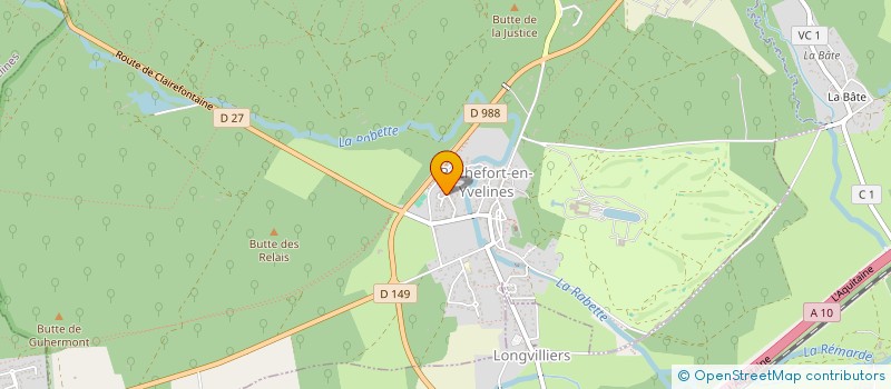 localisation de l'entreprise MADAME LAETITIA CARON  ROCHEFORT-EN-YVELINES