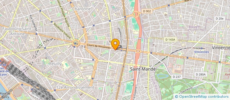 localisation de l'entreprise MADAME LAETITIA CARRERE  PARIS