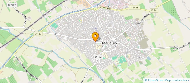 localisation de l'entreprise MADAME LAETITIA CARRON  MAUGUIO