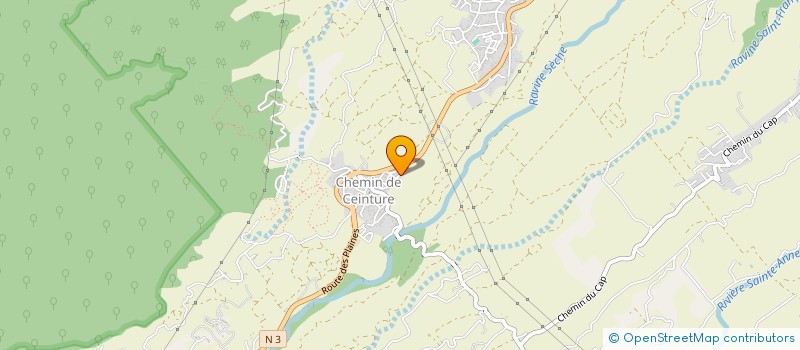 localisation de l'entreprise MADAME LAETITIA CARTIER  SAINT-BENOIT