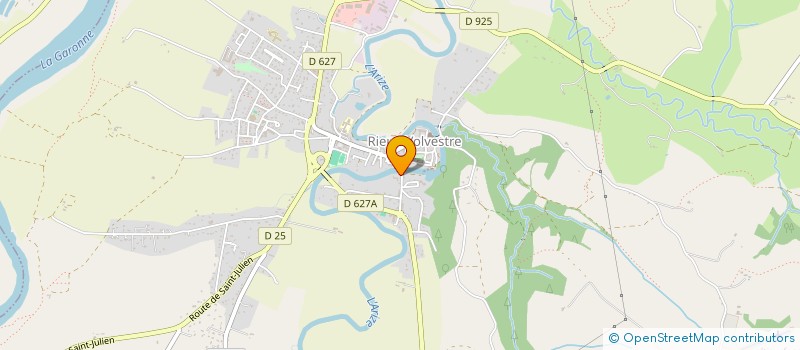 localisation de l'entreprise MADAME LAETITIA CASSAIGNE  RIEUX-VOLVESTRE