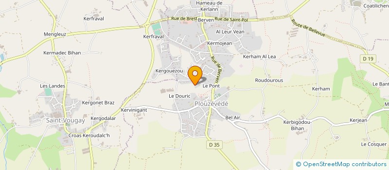 localisation de l'entreprise MADAME LAETITIA CATALANO  PLOUGAR