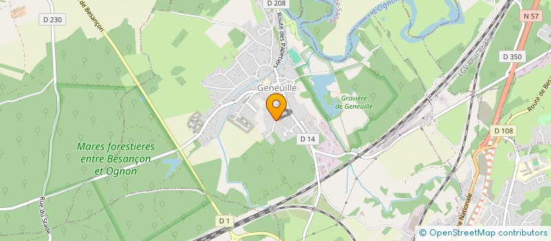 localisation de l'entreprise MADAME LAETITIA CHABOD  GENEUILLE