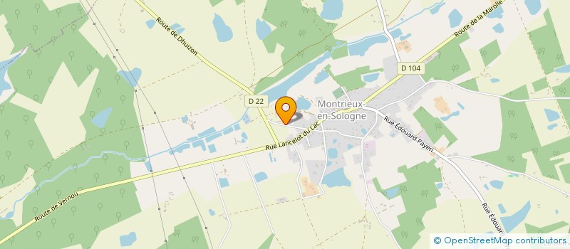 localisation de l'entreprise MADAME LAETITIA CHALON  MONTRIEUX-EN-SOLOGNE