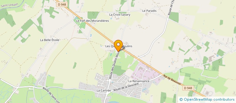 localisation de l'entreprise MADAME LAETITIA CHAMAILLARD à SALLERTAINE