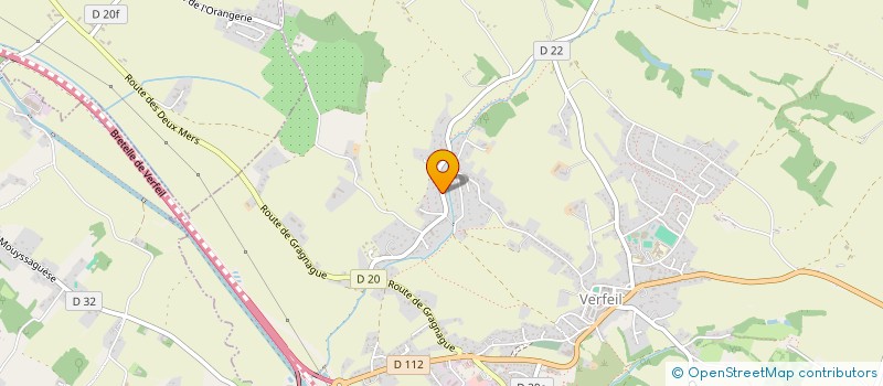 localisation de l'entreprise MADAME LAETITIA CHAMERON  VERFEIL