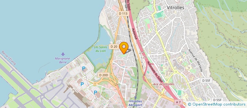 localisation de l'entreprise MADAME LAETITIA CHAOUCH  VITROLLES